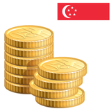 Монеты из Сингапура иконка
