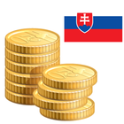 Moedas da Eslováquia ícone