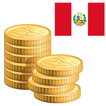 Pièces de monnaie du Pérou