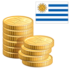 Monedas de Uruguay icono