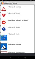 Road signs Romania poster