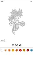 Super Saiyan - Color by Number screenshot 1