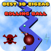 3D zigzag roll bola