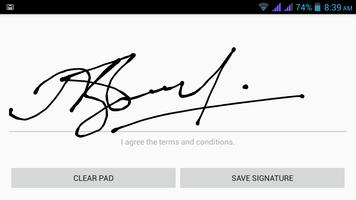 Poster Screen Signature