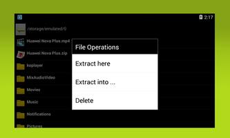Zip UnZip Files capture d'écran 2