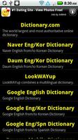 Poster Web Dictionaries