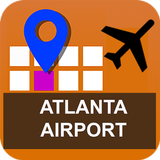 Atlanta Airport Map - ATL آئیکن