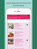 Dinner Recipes - Offline App capture d'écran 3