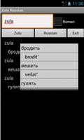 Zulu Russian Dictionary постер