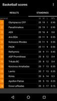 Greece Basketball Scores captura de pantalla 1