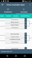 Tennis Scores ATP & WTA World Tour Tournaments capture d'écran 1
