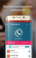 Call Blocker X - Call Blacklist App ảnh chụp màn hình 2