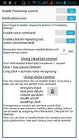 PowerAmp Voice Control (Demo) Affiche