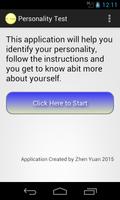 برنامه‌نما Personality Test By ZY عکس از صفحه