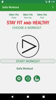 پوستر Sofa Workout - Cardio & Abs