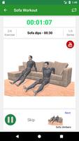 Sofa Workout - Cardio & Abs स्क्रीनशॉट 1