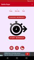 Epic Battle Ropes Workout -Fitness Coach Gym Guide Affiche