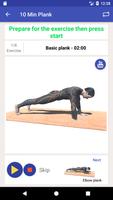 10 Minute Planks poster