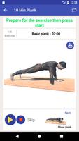 10 Minute Planks Affiche