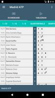 Scores for Tennis Madrid Open capture d'écran 1