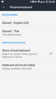 Thai External Keyboard Screenshot 1