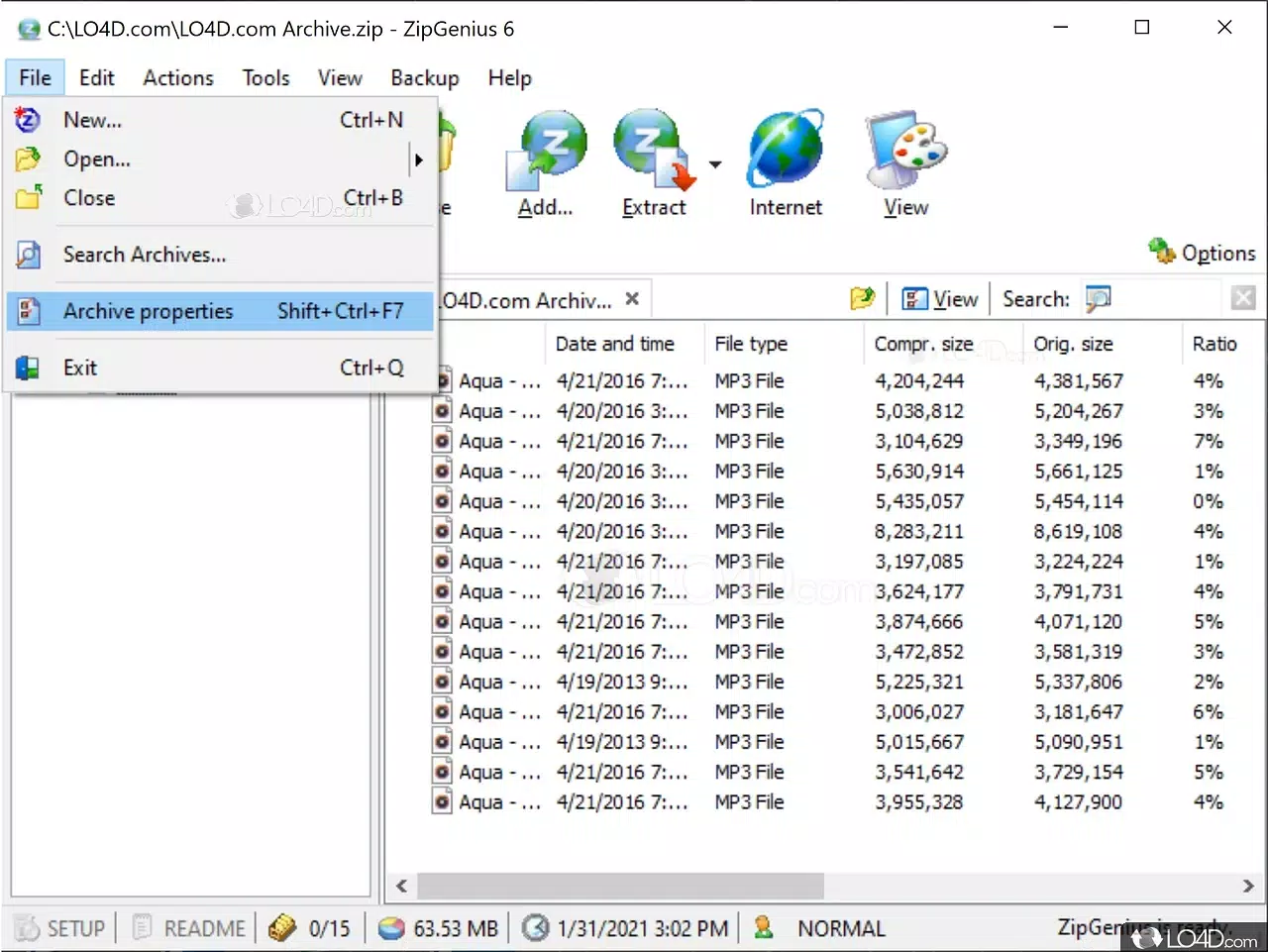 ZipGenius Standard Edition