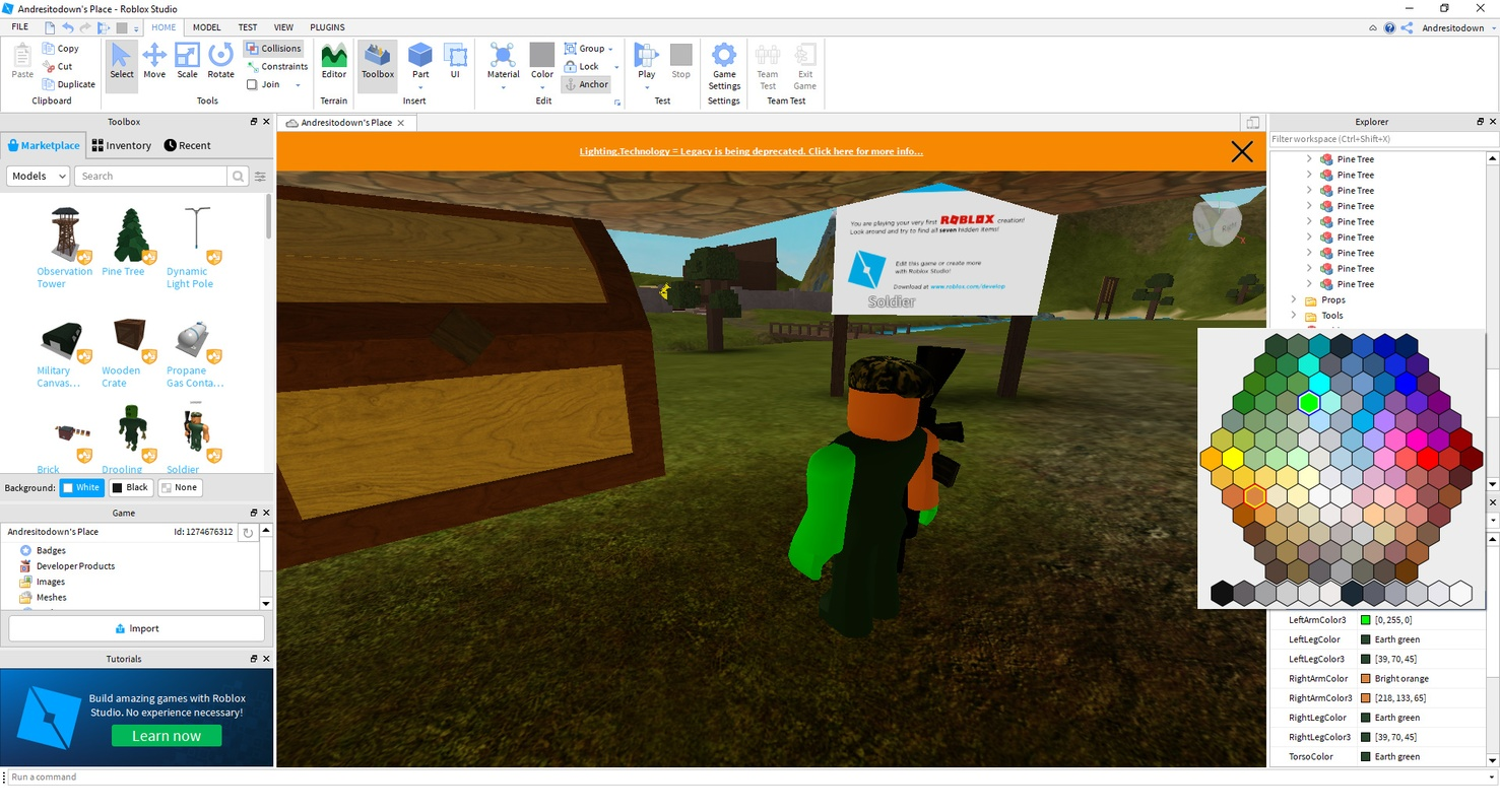 Roblox Studio for PC Windows 1.6.1.9670 Download