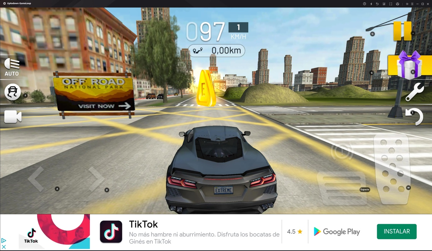 Extreme Car Driving Simulator - free online game