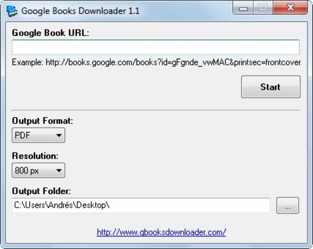 Google Books Downloader