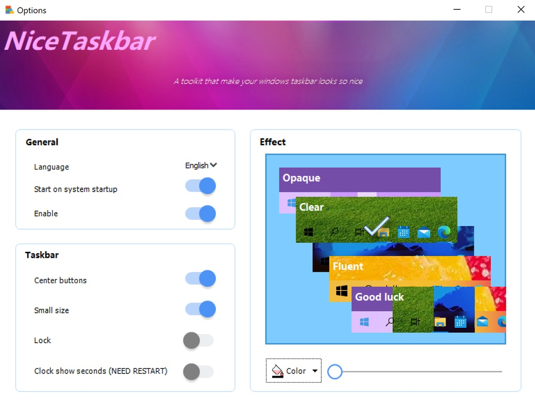 Nicetaskbar for pc windows 1 0 6 0 download