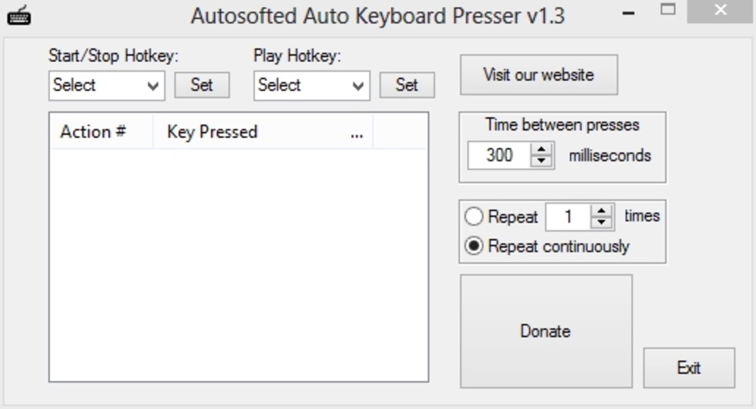 Auto Keyboard Presser for PC Windows 1.9 Download