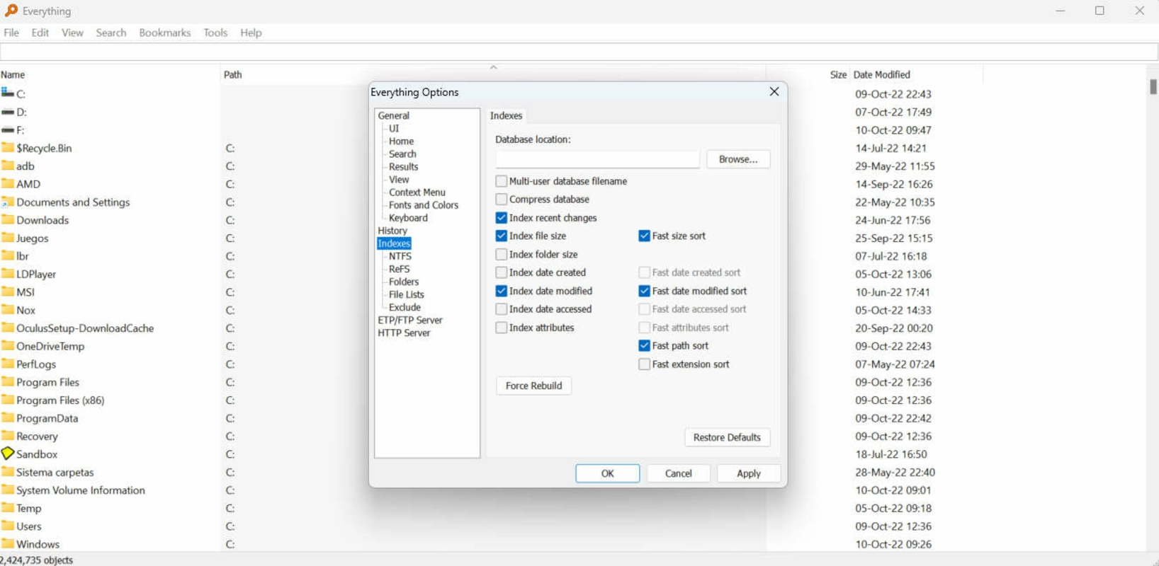 Everything for pc windows 1 5 0 1393 download