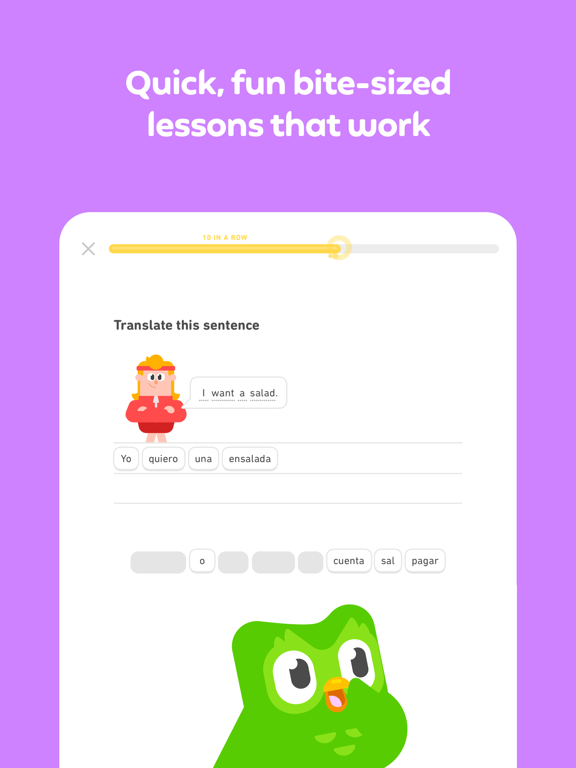 Duolingo - Language Lessons poster