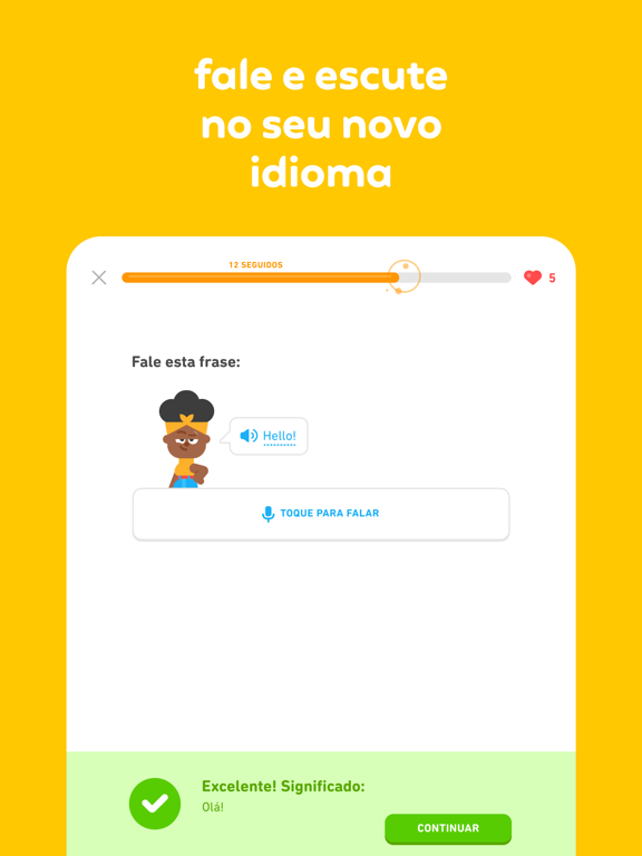 Duolingo – Aprenda idiomas Cartaz