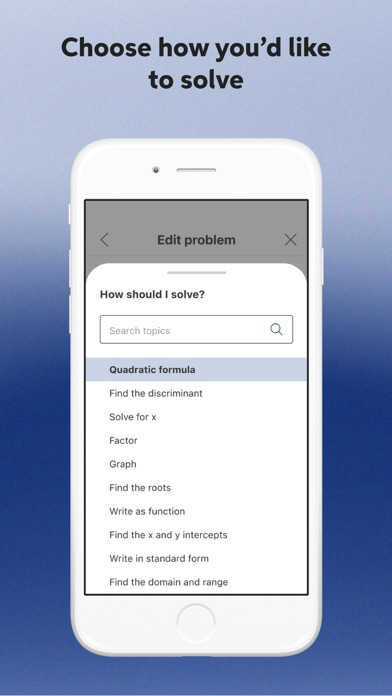 Mathway: Math Problem Solver poster