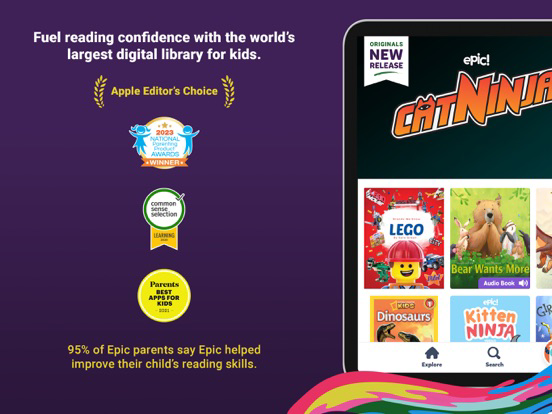 Epic - Kids' Books & Reading for iOS (iPhone/iPad) - Free Download at ...