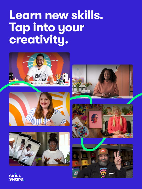 Skillshare: Creativity Classes poster