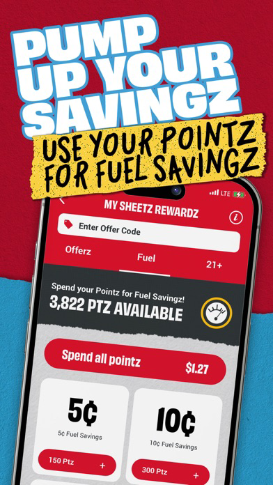Sheetz Food Delivery & Rewards poster