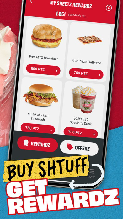 Sheetz Food Delivery & Rewards poster