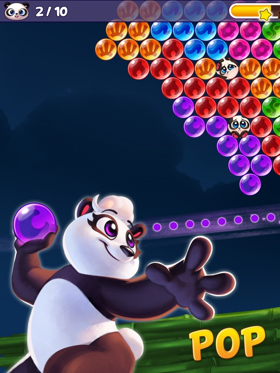 Bubble Shooter - Panda Pop! poster