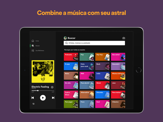 Spotify: músicas e podcasts Cartaz
