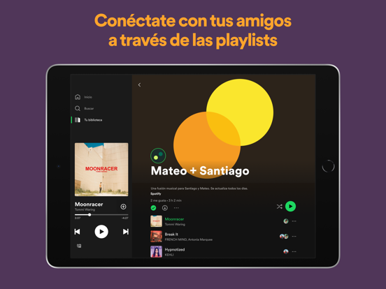 Spotify: música y podcasts الملصق