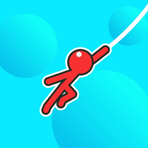 Stickman Hook PART 1 Gameplay Walkthrough - iOS/Android 