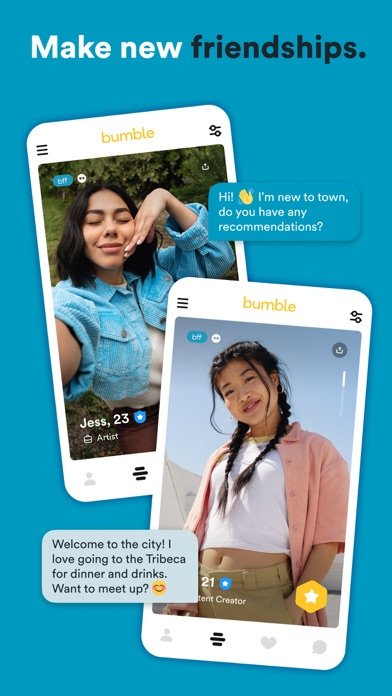 Bumble: Dating & Friends App poster