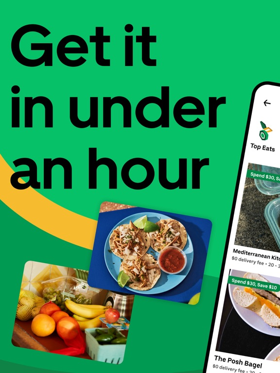 Uber Eats : Livraison de repas Affiche