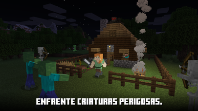 Minecraft: jogue com amigos! Cartaz