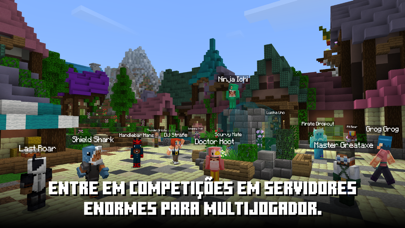 Minecraft: jogue com amigos! Cartaz