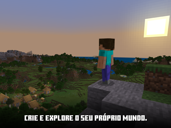 Minecraft: jogue com amigos! Cartaz