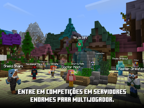 Minecraft: jogue com amigos! Cartaz