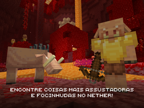 Minecraft: jogue com amigos! Cartaz